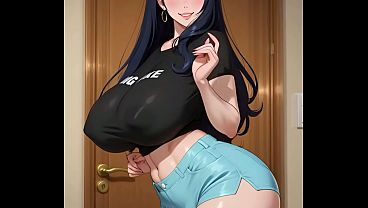 Milf Anime Boobs thumbnail