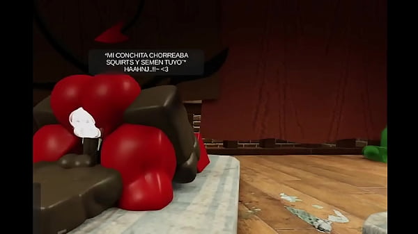 Puta diabla contra bbc en casa abandonada 