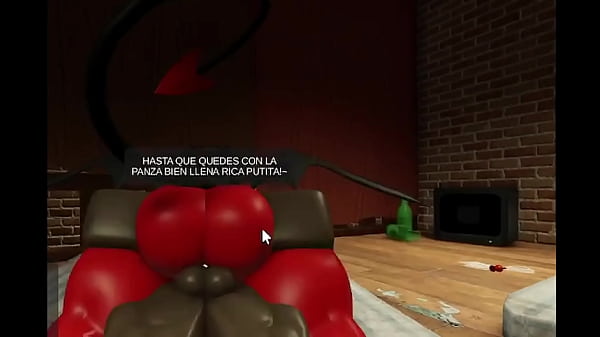 Puta diabla contra bbc en casa abandonada