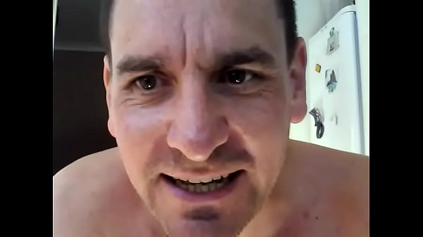 Play MP4 - Sitting on a kitchen stool wanking to a shooting orgasm