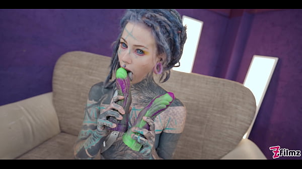 Double Anal Penetration For Heavily Tattooed Anuskatzz - Sloppy Bj, Atm And Big Anal Gapes thumbnail