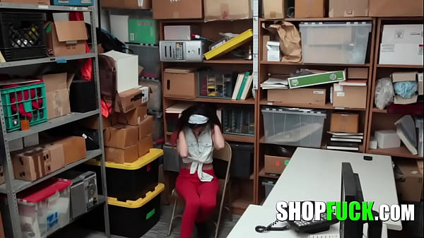 Experienced Shoplifter Knows How To Avoid Prison ThanksTo Her Tits, Pussy & Mouth - SHOPFUCK