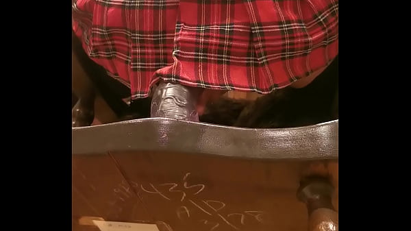 Riding In The Rocking Chair A Massive Dildo thumbnail