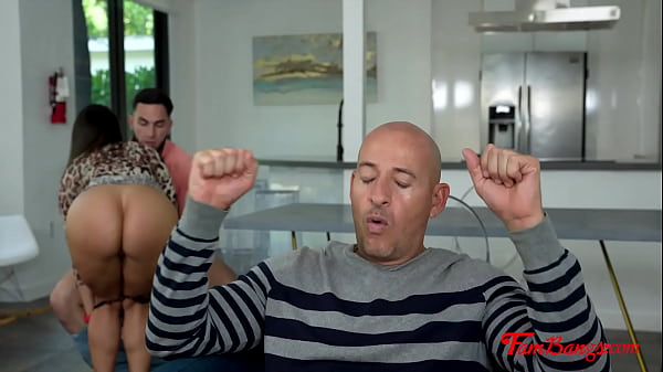 My StepAunt Rides Me While StepUncle Watches The Game