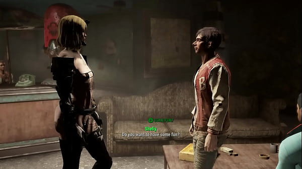 Fallout 4 first a fight then sex 