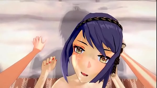 Aether and diluc fucs two girl 