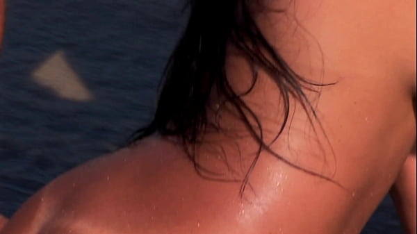 Babalu Takes Dicks In Each Hole On The Sandy Beach thumbnail