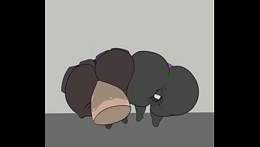 Girls sex stuck in wall