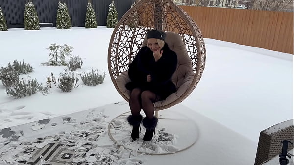 Beret wearing fur bitch hungers for master's unleashes her juicy boobs blows cock expertly and takes a steamy adhesive cum deluge over her face and down her throat