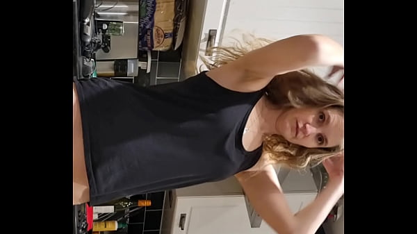 In the kitchen getting a trim 