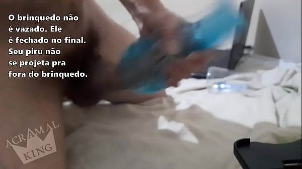 garoto fala sobre experi&ecirc;ncia com masturbador comprado online 