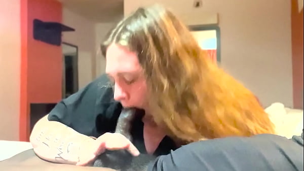 Bam with the sexy big lips polishes my tool then gets a cum shower on her phat ass