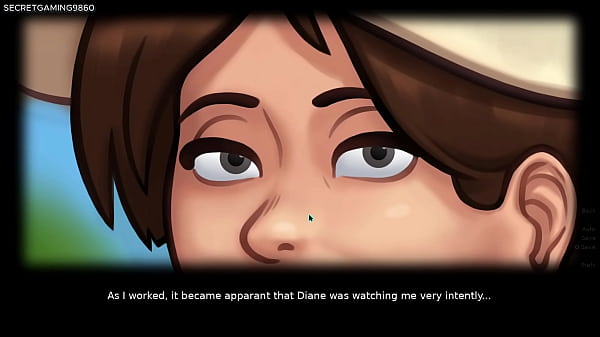 Summertime Saga By Darkcookie - Big Titted Milf Sexy Neighbor Plays With Horny Guy In Her Garden thumbnail