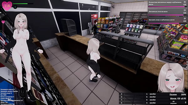 She got lost in a_big cityand started flashing her naked_body at_passersby