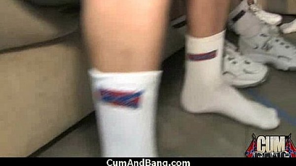 Interracial group blowjob from a ebony slut 14 