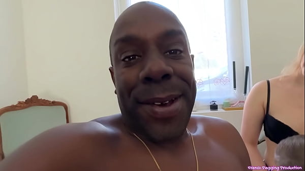 French pegging &ndash; exclusive behind the joss lescaf faces the strap on