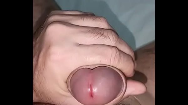 Stroking and jerking off a dick