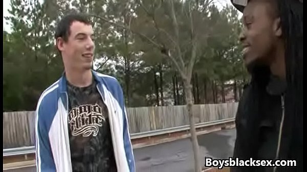 White Twink Suck Black Cock And Get Ass Fucke By Black Gay Dude 04 