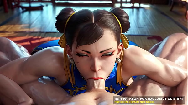 Chun li blowjob fullnelson fuck