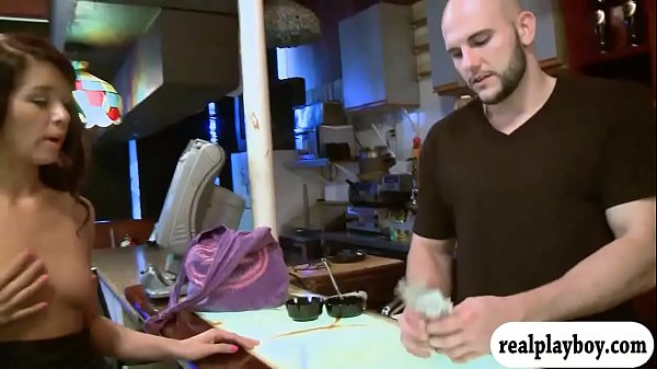 Two pretty women_get pounded on turns for some money