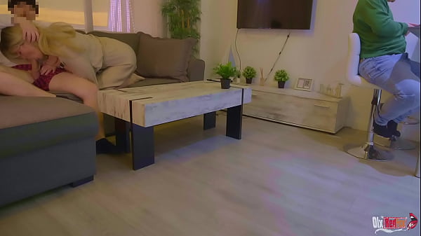 Stepmother Sucks her stepson s_dick and gets fucked in_the ass_behind_her husband s back Cheating Wife