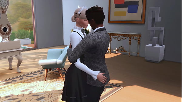 SEXY MAID WAS INTERVIEWED FOR HARD ANAL SEX BY THE BBC (SIMS 4   HENTAI   SFM) 