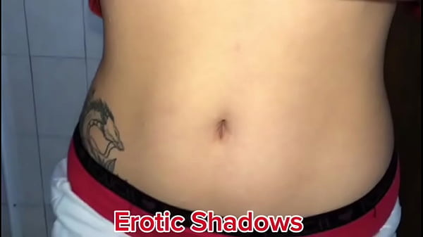 She likes to turn me on with her sexy belly button 