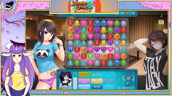 HuniePop2 Double Date part 2 Weeb girl