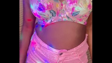 Curvy Caribbean Island Girl Female Rapper From Connecticut Shaking Fat Black Ass To Her Music