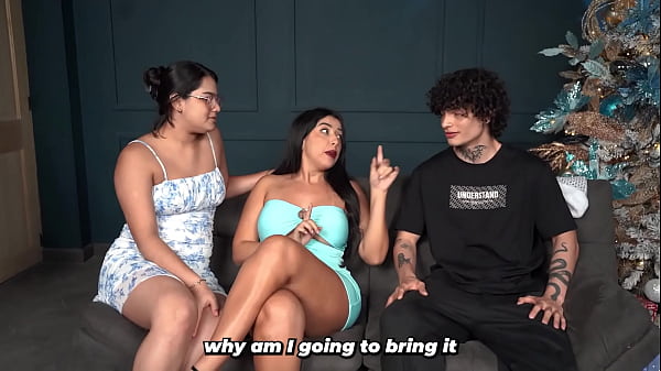 Boyfriend gives his mother-in-law the best Christmas present ever - Cuckolded girlfriend! 