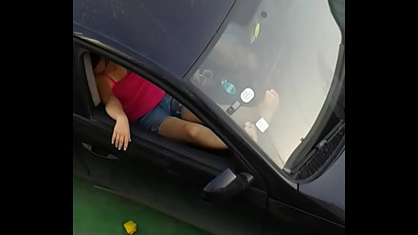 Sexy Arab girl horny in public