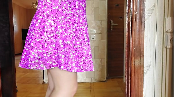 SEXY HOUSEWIFE CROSSDRESSER KITTY IN HOMEMADE VIDEO 