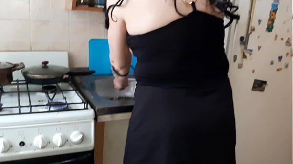 Play MP4 - While my stepmom is cooking dinner my girlfriend licks my pussy - Lesbian Illusion Girls