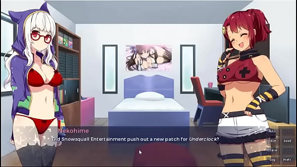 Sakura gamer visual novel episode 3 getting ready for the roommate 