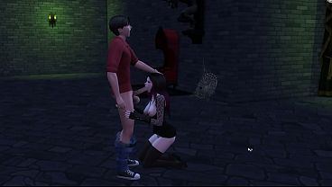 jv animation A hot vampire