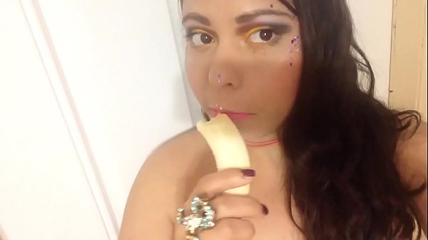 Banana for breakfast slut