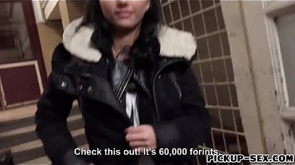 Cutie amateur Eurobabe Caprice gets pussy fucked for money 