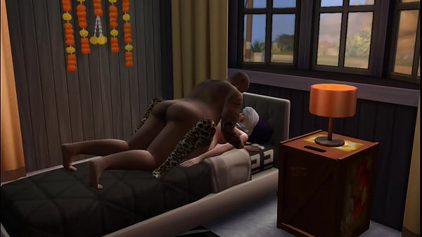 A prostitute fucks a client 