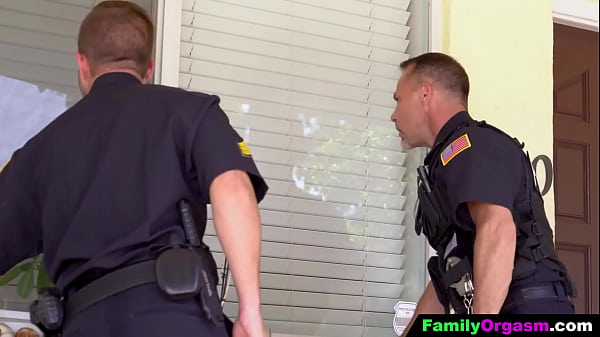 FamilyOrgasm Bad Cops Step Fathers Discovered their Bisexual Stepdaughters