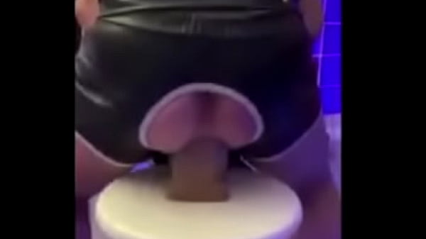 Sitting on A MONSTER DILDO SOLO 