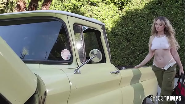 Lilly bell is a smoking hot blonde with real tits and a sexy bush who gets what she wants from zac wild he pounds her hard after rimming her ass forgetting his repair is going wrong