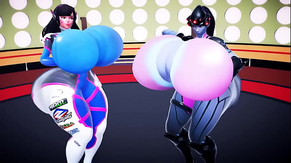 Widowmaker e seios inflados 