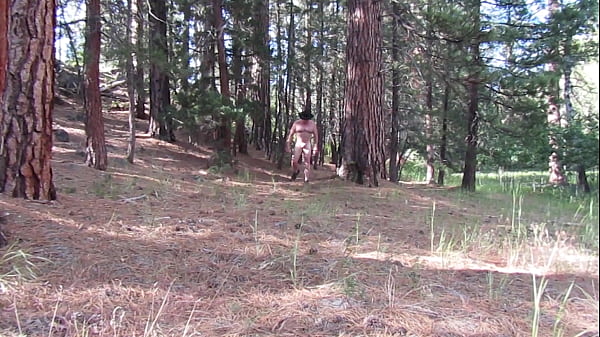Play MP4 - Naked walk in the pines