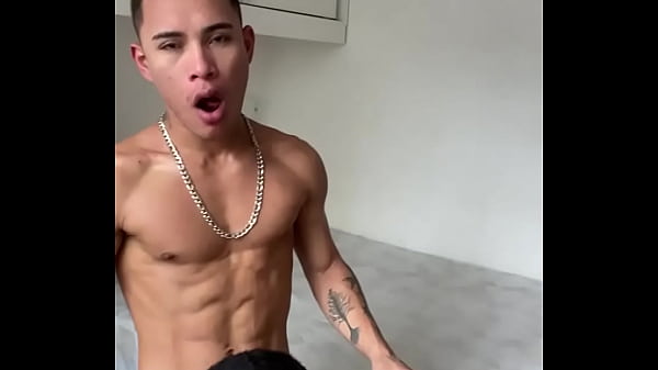 Sub-wet young man giving the tattooed part 1 