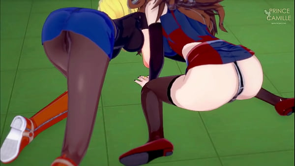Anime girls want to be lubricated at the same time
