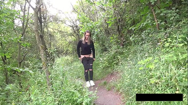 Weeing in the woods