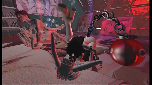 Falara fucked in a hot orgy at club at sl
