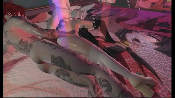 Falara fucked in a hot orgy at Club at SL 