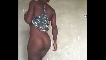 Crazybitch Continued Twerking In Clothes Till She Decides To Twerk Naked thumbnail