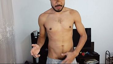 #2 Fetish Experiment | Spicy Cream on My Abs - COMPLET ON RED